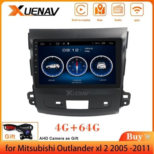 Car radio player Multimedia for Mitsubishi Outlander xl 2 2005 -2011 Car Radio Multimedia Video Player Car GPS Navigation