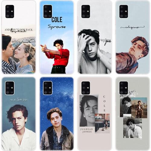 Riverdale Cole sprouse Case for Samsung Galaxy A12 A02 A03S A21S A22 A32 A52 A72 A82 Quantum 2 S21 Plus FE Ultra M02S M12 Cover