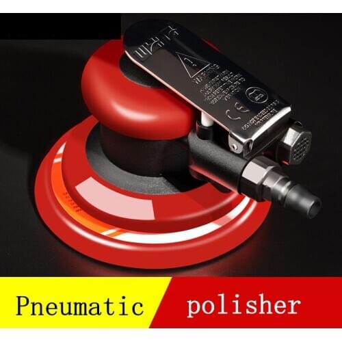 Pneumatic grinder small 5-inch sander dust absorption sandpaper polishing machine automobile waxing air grinder