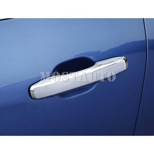 For Volvo S90 V90 2017-2019 ABS Chromed Car Ordinary Door Handle Cover Trim 4pcs Car Accessories Interior Car Decor Car Trim