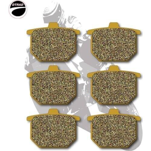 Motorcycle Brake Pads Front+Rear For HONDA CB 750 77-82 CB 900 80-81 CBX 1000 79-80 GL 1100 80-81 GL 1100 80-82