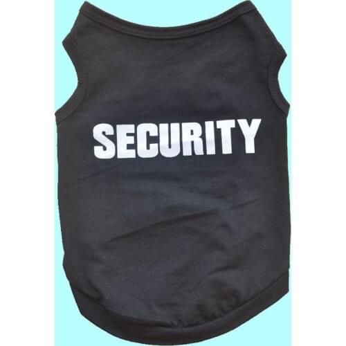 Soft Dog Clothes Fashion Dog T Shirt Black White Dog Vest Cute Pet Supplies Comfortable Thin Section Shirts