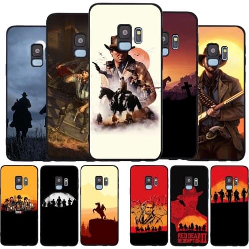 Game Red Dead Redemption 2 Soft phone Case For Samsung S20 S10 S9 S8 S7 edge Plus Lite For Note 8 9 10 A6 A7 A8 A9 Cover