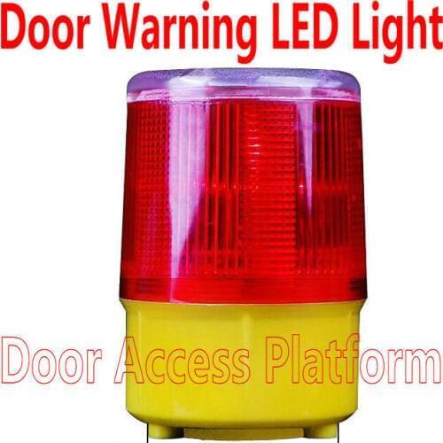Night Warning Light Alarm Magnetic install For Access Control System, Security system No Voice, by stroboscopic lamp LED Light