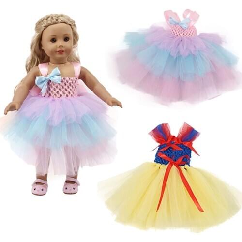 Pure Hand-Made Super Affordable! Princess skFit 18 Inch American & 43 CM Born Baby Doll Clothes,Girls,Our Generation,Christmas