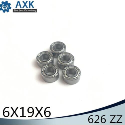 Desktop 3D Printer Special Bearing 626ZZ ( 10PCS ) 6X19X6mm Mute Ball Bearings 626Z For Kossel Mini Prusa i3 Parts 626 Z ZZ