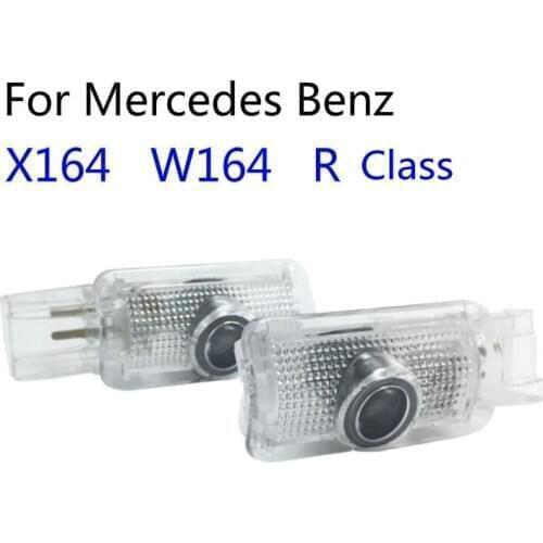 LED Car Door Light Logo Projection Ghost shadow For Mercedes Benz W251 R Class R400 R350 R320 W164 ML X164 GL ML320 ML450 ML500