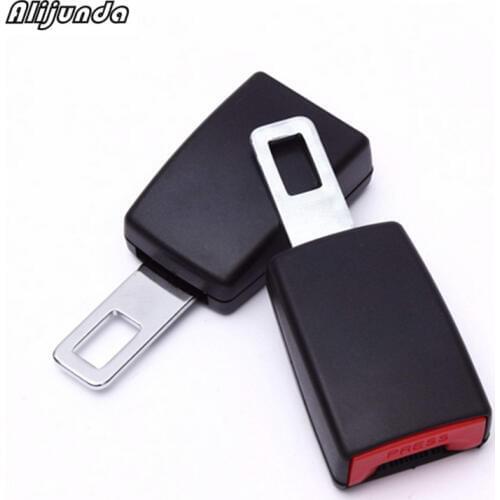 2PCS 21mm Universal Car Safety Belt Buckle Extender for Volvo S40 S60 S80 XC60 XC90 V40 V60 C30 XC70 V70