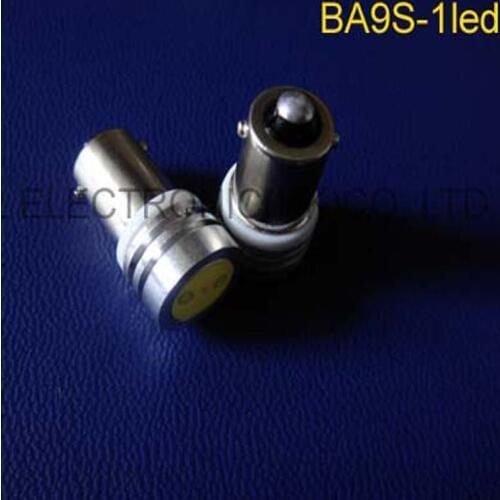 High quality 12V 1W BA9S led lighting BA9S led bulbs led BA9S Car Signal Light,Indicator Light,Pilot Lamp free shipping 5pcs/lot