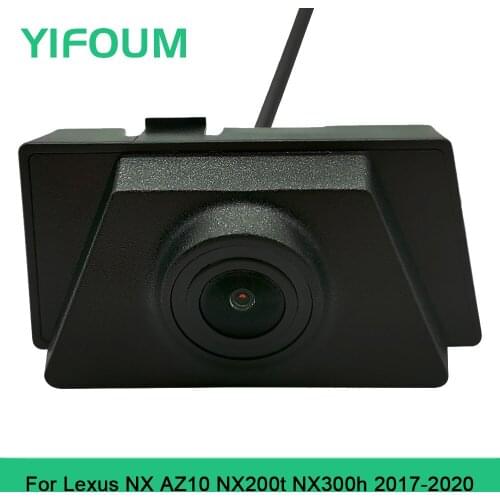 YIFOUM HD CCD Car Front View Parking Night Vision Positive Waterproof Logo Camera For Lexus NX AZ10 NX200t NX300h 2017 2018-2020