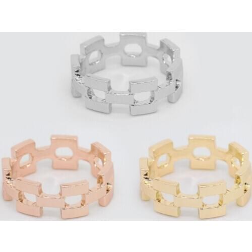 VG 6YM Punk Cuba Rings For Women ring Vintage Gothic Chunky Unisex Rings Trendy Jewelry Accessories Factory Store Wholesale