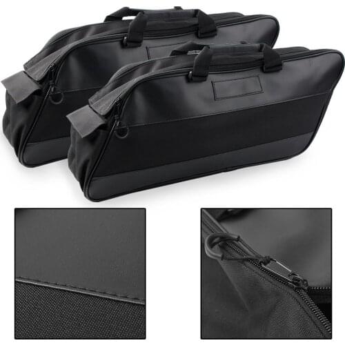 1 Pair Motorcycle Saddlebag Saddle Bag Luggage Liners Tour Pack Travel-Pak For Harley Road King 1994-2019