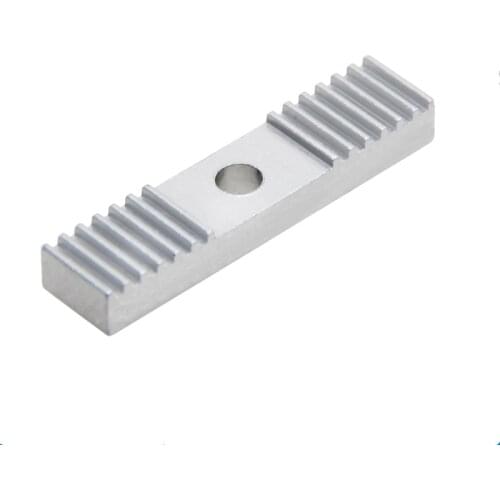 10Pcs GT2 Timing Belt Blocking Aluminum Block Timing Belt Fixing Piece Tooth Pitch 2mm Clamp 9*40mm For 3D Printer CNC