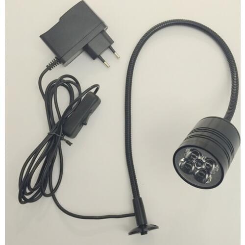 12V/24V/110V/220V 5W Flexible Pipe Led Machine Work Lamp