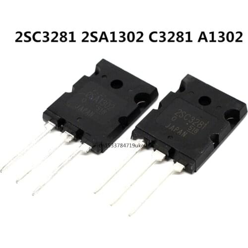 2PCS/ 2SC3281 2SA1302 C3281 A1302 TO-3PL