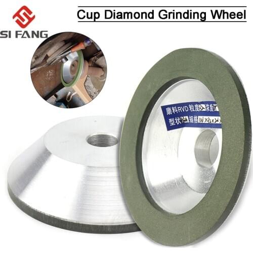 5inch 125mm Diamond Grinding Wheel Cup Grinder Circle Cutting Discs for Carbide Cutter Sharpener 1Pcs 150-400