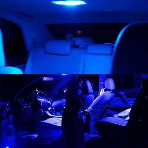 Auto LED Bulb T10 20pcs Blue Replacement Super bright 2825 192 194 5050 5SMD
