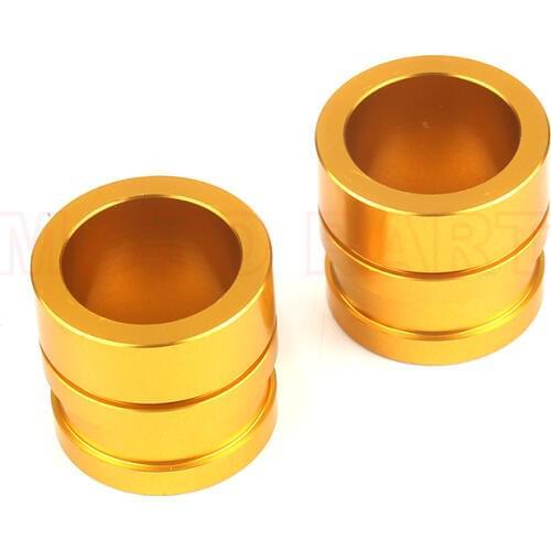 CNC Billet Front Wheel Hub Axle Spacers For RMZ250 2007-2016 RMZ450 2005-2016 07 08 09 10 11 12 13 14 RMX450Z 2010-2015