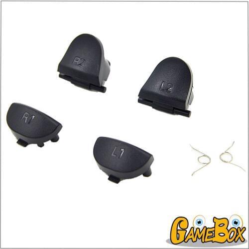 For Sony Play Station 4 PS4 gamepad Buttons L1 R1+L2 R2 Trigger Buttons+springs Tool Replacement parts for dualshock 4 controlle