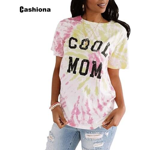 Fashion Tops Streetwear Letter Print T-shirt Ladies Elegant Leisure Womens Clothing Latest 2021 Summer Tees Shirt Pullovers