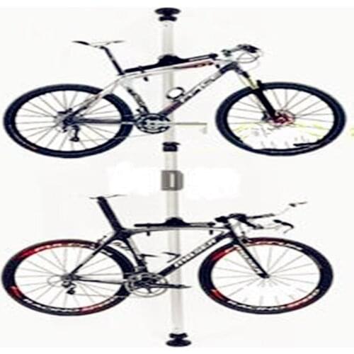 Newest!!! High-grade Aluminum Tube Bicycle Parking Rack Can Hang Multiple Bike Multi-function Display Stand