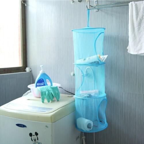 Hanging Storage Net Organizer Bag Bedroom Door Wall Closet Organizers