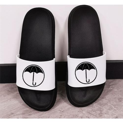 Shoes for Ladies Slippers Summer Cartoon umbrella indoor slipper Beach Sandals Open Toe Slides Non-slip flip flop women shoes