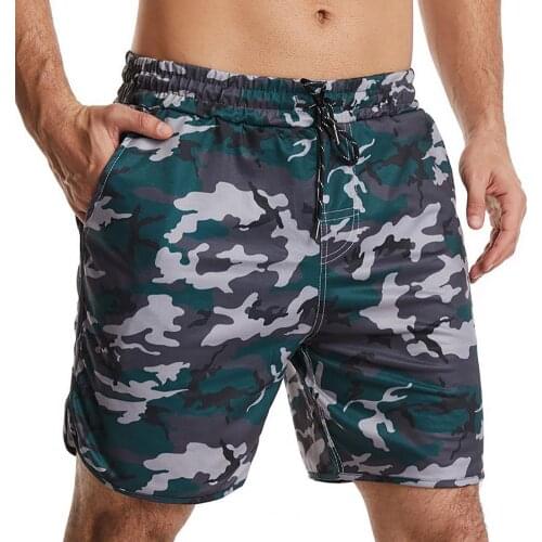 Shorts men Breathable with Color Matching Pockets Summer Comfortable Camo Beach Male Shorts elements broken slide shorts Beach