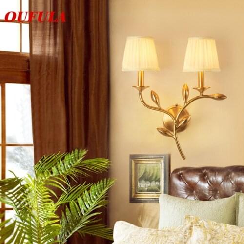 FAIRY Indoor Wall Lamps Fixture Copper Modern LED Sconce Contemporary Creative Decorative For Home Foyer Corridor Bedroom