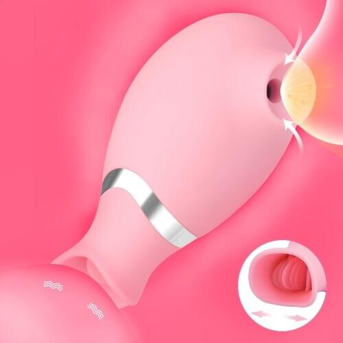 Clit Sucker Vibrator Sex Toys Nipple Sucker Vibrator Clitoris Stimulator Licking Tongue Vibrator For Adults Sex Toys For Couples