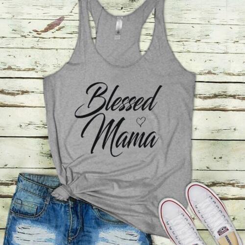 2019 blessed mama tank wine wino saur tops girls rose planks then women clothes summer sexy workout top woman