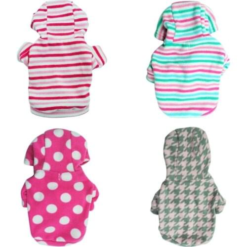 Winter Dog Clothes Pure Color Cat Dog Hoodie Autumn Winter Dog Coat Jacket Puppy Chihuahau Pet Apparel Ropa Perro Pug