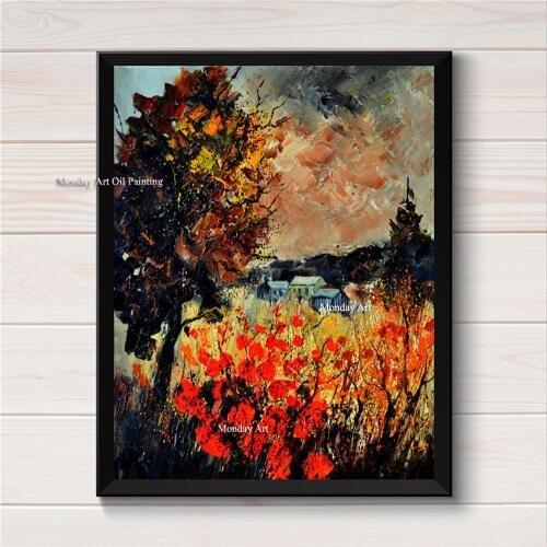 100% Handpainted Canvas Painting Hot New Art Poster Top Canvas Home Decor Wall Picture home decoration oil painting wall artwork