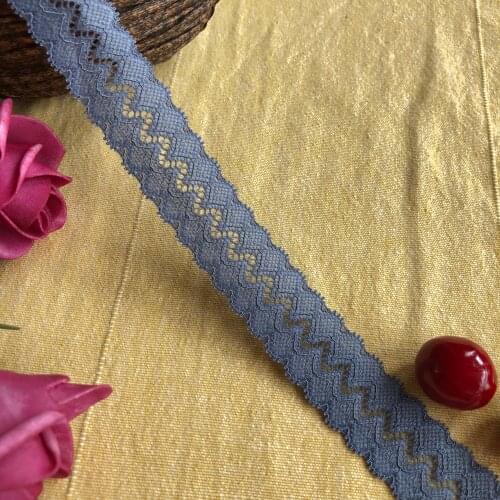 2.5cm S2544 embroidery fabric lace ribbon diy sewing curtain clothes collar trims craft decoration guipure supplies