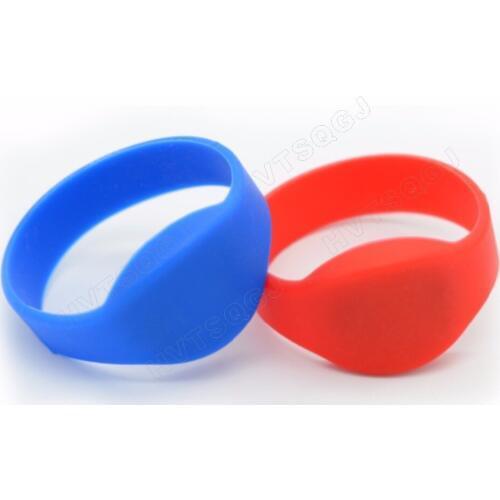 200pcs rfid contactless entry accress wristband 504 Byte 215 chip smart nfc bracelet