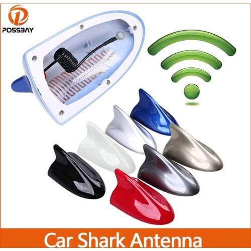 Car Shark Antenna Auto Radio Aerials Stronger Signal for Hyundai Mini Cooper BMW Nissan Qashqai J10 Suzuki Swift Exterior Parts