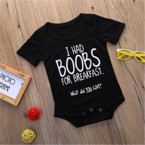 Newborn Baby Bodysuit Letter Short Sleeve Cotton Clothes Infant Outfits For Kids Gifts Summer Clothes Boys Girls Jumpsuit