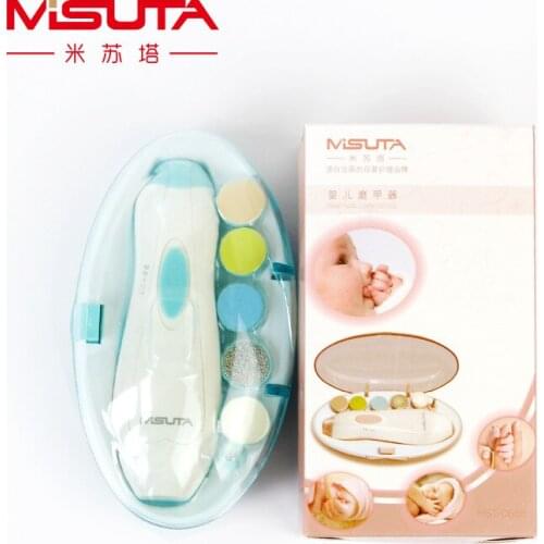 Baby Electric Nail Grinder Newborn Nail Grinder Set Six-in-One Multi-Function Children Fingernail Nursing Set Baby Nail Trimmer