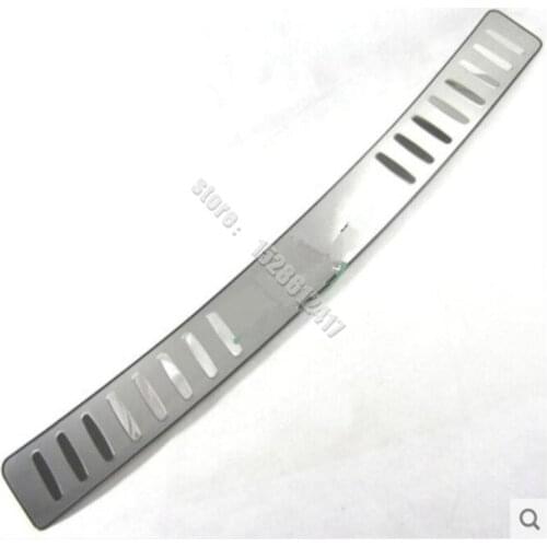 For 2009 2010 2011 2012 Subaru Forester Exterior Protective Pad The Rear Trunk Trim Lid Threshold Rear Door Sill Car styling