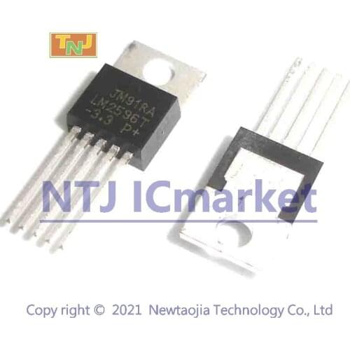 10 PCS LM2596T-3.3 TO-220 LM2596 VOLTAGE REGULATOR IC CHIP