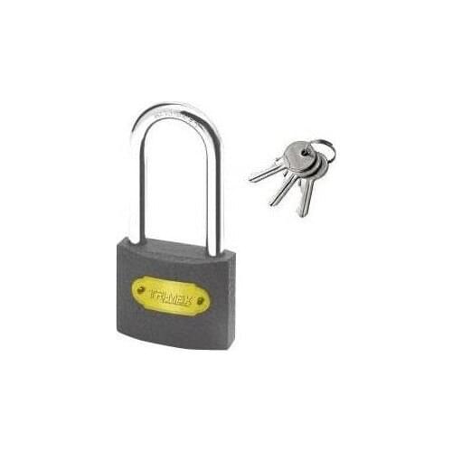 Trimax Casting Body Gray Long Padlock 50 Mm 3 Switched