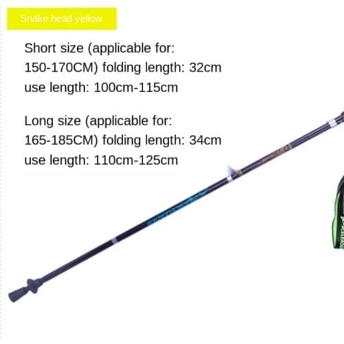 Hiking Accessories Trekking Poles Stick Walking Stick Cane
