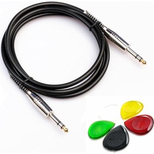 Professional Electric Guitar Cable Stereo 3 Meters 10FT Shielded Noise Reduction Bass Cable For Guitar Musical Instruments