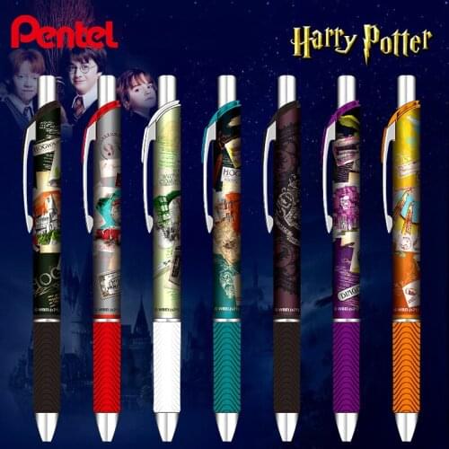 1Pc Japan Imported PENTEL Limited Quick-Drying Gel Pen BLN75 Push-Type Design Bullet-Shaped Student Special