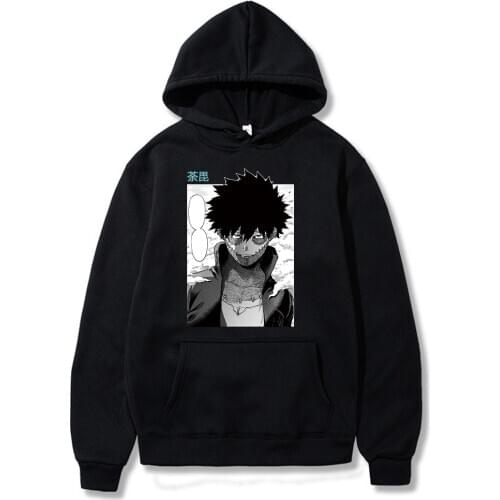 Anime Boku No My Hero Academia Cosplay Costumes Hoodies Sweatshirts Dabi Printed Long Sleeve Hoodie Unisex