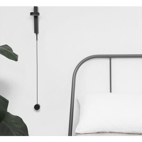 Vintage penteadeira wood bedside bedroom corridor wall lights for home