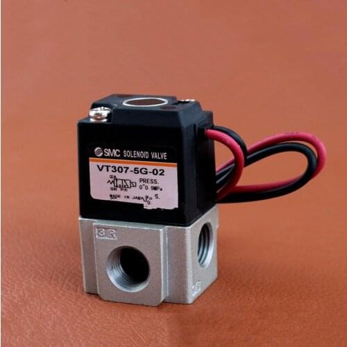 DC24V 1/4'' VT307-5G-02 High frequency solenoid SMC