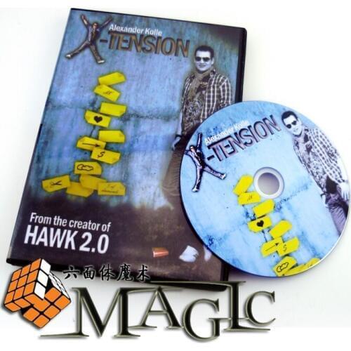 Xtension by Alexander Kolle close-up card magic product / freeshipping / wholesale
