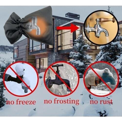 1/2/5PC Garden Faucet Cover Faucet Protection Outside Faucet Frost Protector Outdoor Faucet Covers D70