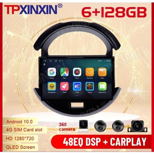 2 Din Carplay Android 10 Radio Receiver Multimedia Stereo For Suzuki Spresso GPS Navigation Video Audio Auto Recorder Head Unit